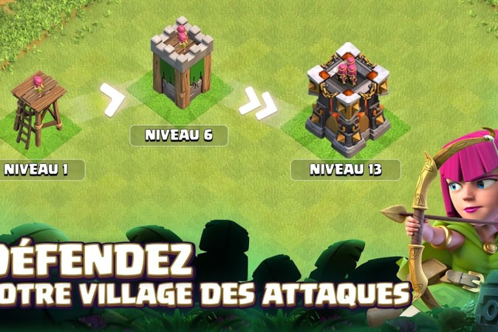 Illustration officielle du jeu Clash of Clans