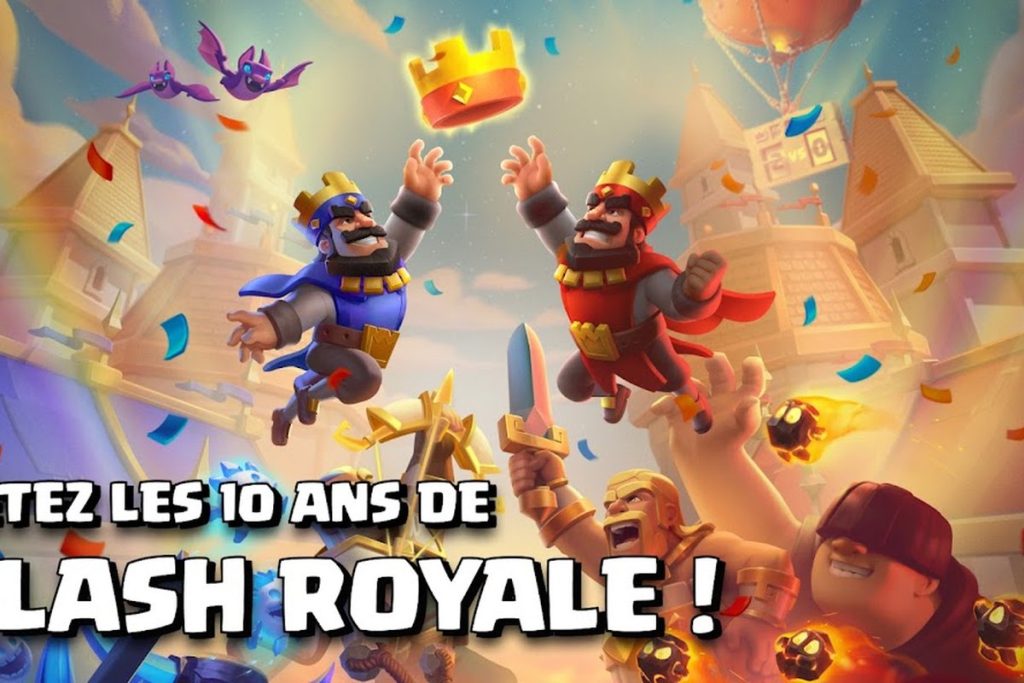 Illustration officielle du jeu Clash Royale