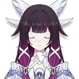 Portrait de Columbina, Dame de la lune, dans Genshin Impact