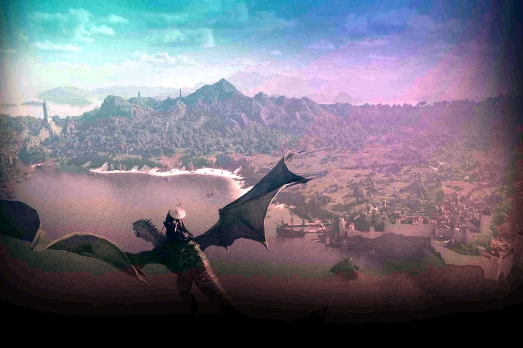Illustration officielle du jeu Crimson Desert