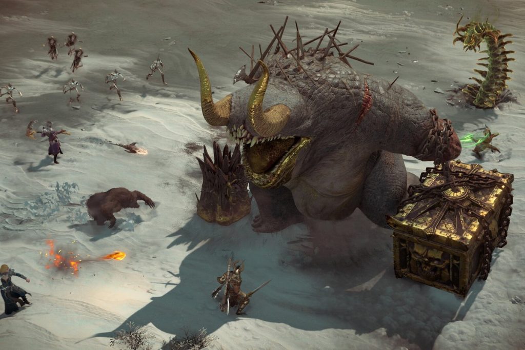 Illustration officielle du jeu Diablo IV