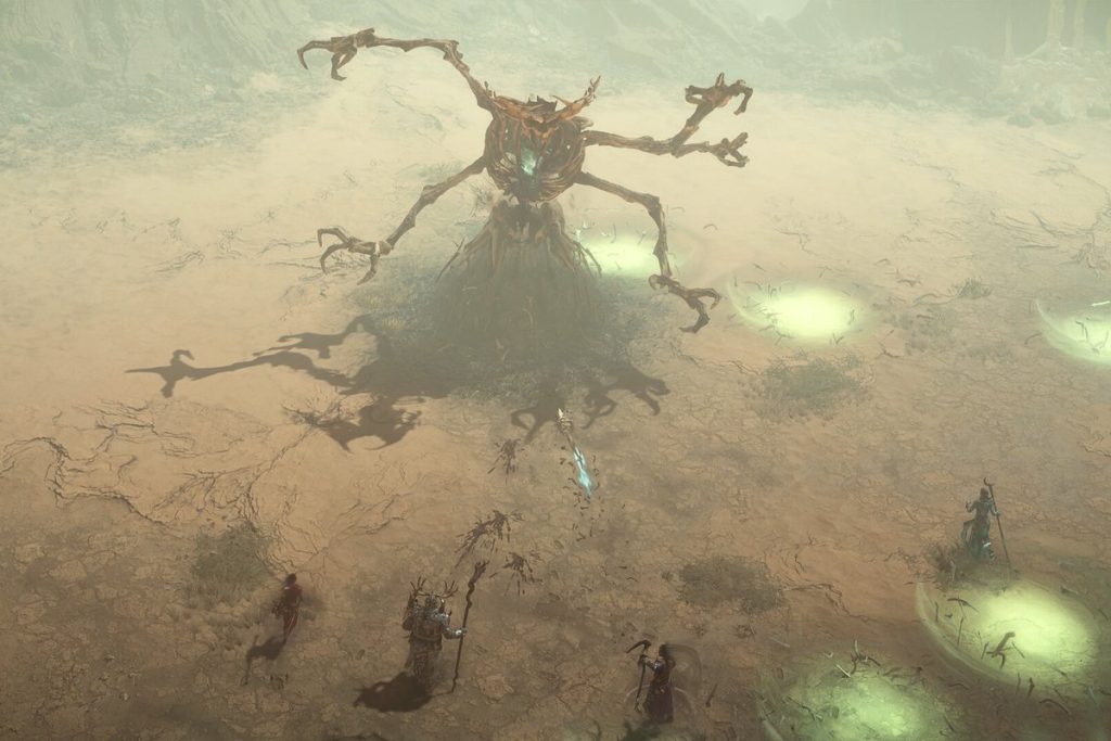 Illustration officielle du jeu Diablo IV