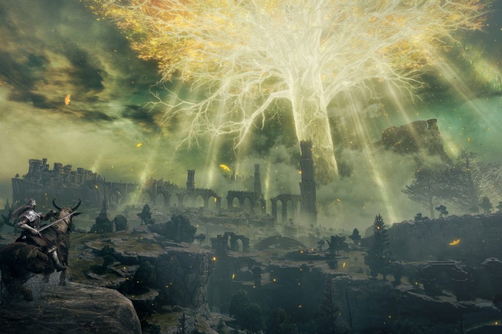 Illustration officielle du jeu Elden Ring