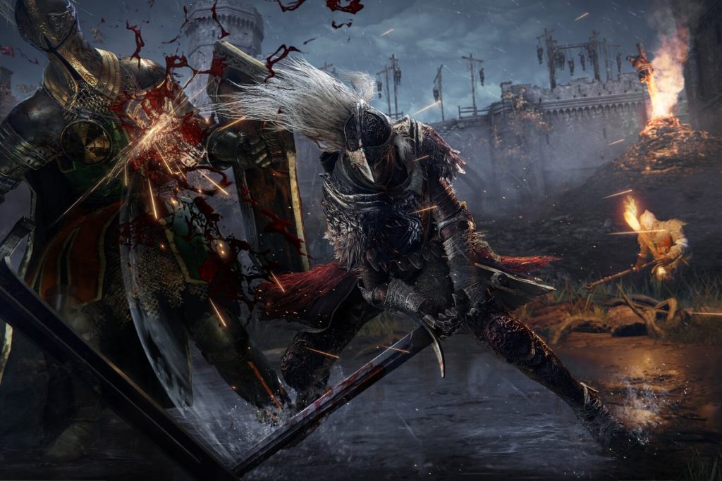 Illustration officielle du jeu Elden Ring