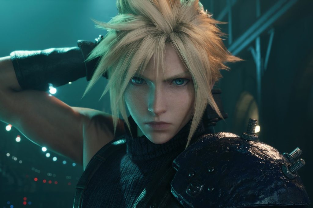 Illustration officielle du jeu Final Fantasy VII Remake