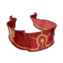 Brocart rouge luxueux, matériau pour monter Dori dans Genshin Impact