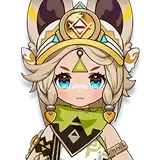 Kachina dans l'équipe Xilonen main avec Gorou dans Genshin Impact