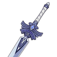 Lame froide, épée 3 étoiles pour le build de Qiqi dans Genshin Impact