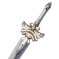 Messager de l'Aube, épée 3 étoiles pour le build de Zibai dans Genshin Impact