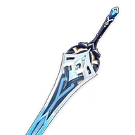 Croc de loup, épée 4 étoiles pour le build de Durin dans Genshin Impact