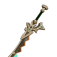 Flûte d'ezpitzal, épée 4 étoiles pour le build de Zibai dans Genshin Impact