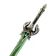 Coupeur de jade primordial, épée 5 étoiles pour le build de Durin dans Genshin Impact