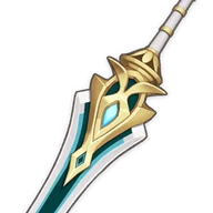 Aigue-marine de Makhaira, épée 4 étoiles pour le build de Dori dans Genshin Impact