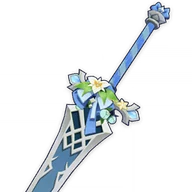 Fleur de mailles, épée 4 étoiles pour le build de Chongyun dans Genshin Impact