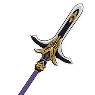 Lance en croix de Kitain, épée 4 étoiles pour le build d'Illuga dans Genshin Impact