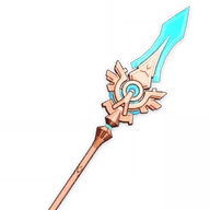 Berge de la Voûte d'Azur, épée 5 étoiles pour le build d'Alyosha dans Genshin Impact