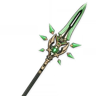 Lance de jade ailée, épée 5 étoiles pour le build de Lohen dans Genshin Impact