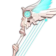 Ailes de la Voûte d'Azur, épée 5 étoiles pour le build de Kujou Sara dans Genshin Impact
