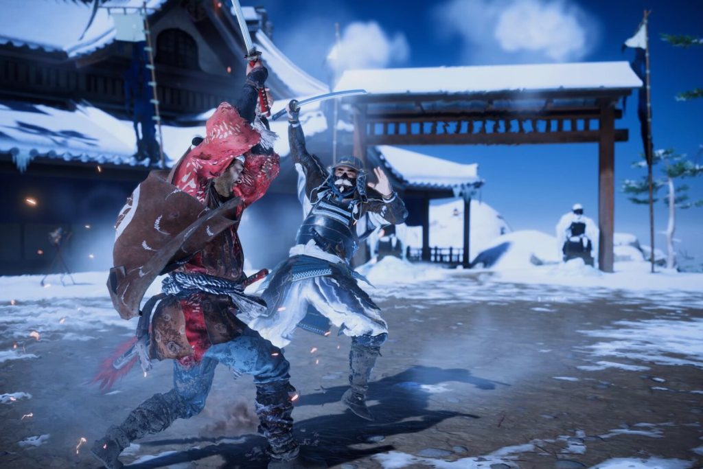 Illustration officielle du jeu Ghost of Tsushima