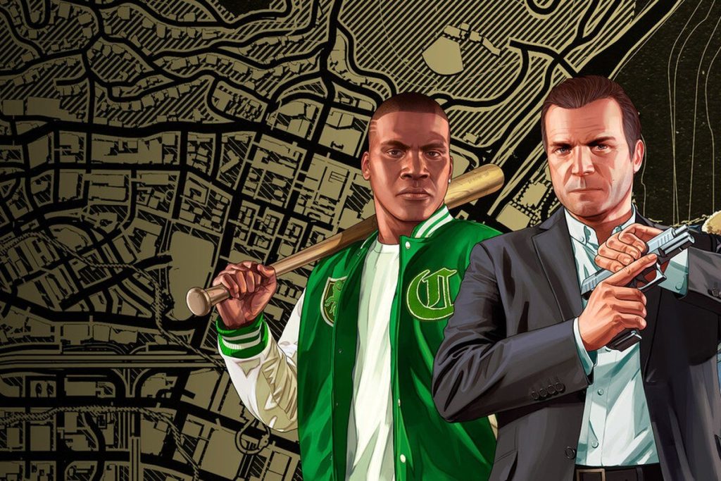 Illustration officielle du jeu Grand Theft Auto V