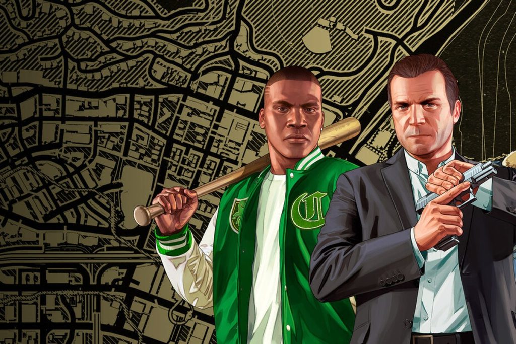 Illustration officielle du jeu Grand Theft Auto V
