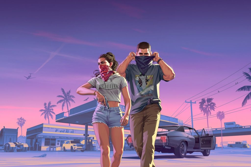 Illustration officielle du jeu Grand Theft Auto VI