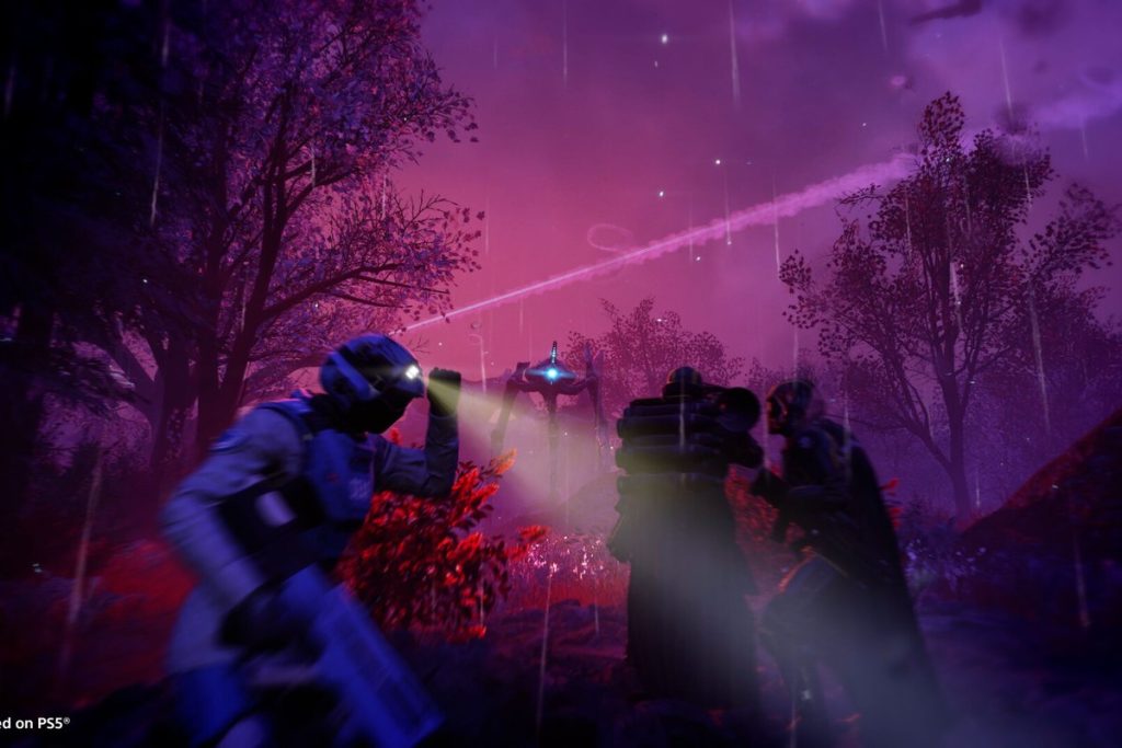 Illustration officielle du jeu Helldivers 2