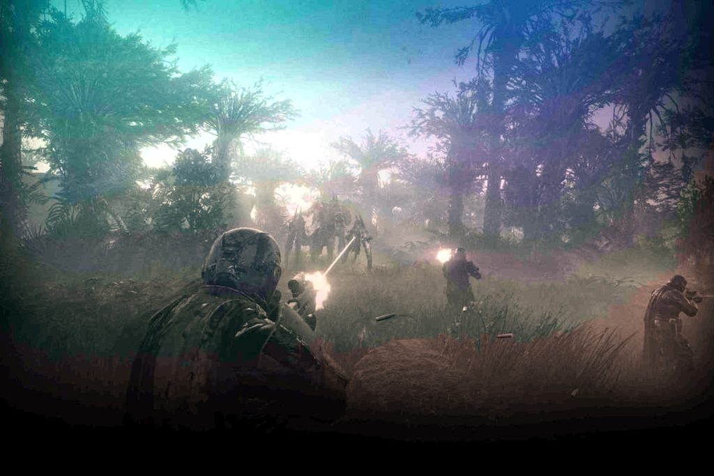 Illustration officielle du jeu Helldivers 2