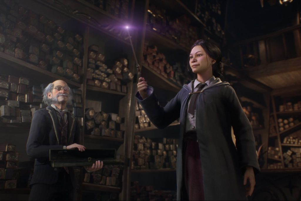 Illustration officielle du jeu Hogwarts Legacy