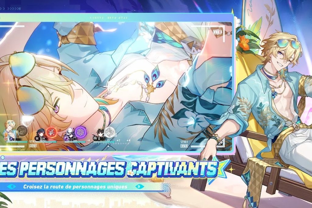 Illustration officielle du jeu Honkai: Star Rail