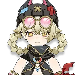 Portrait de Jahoda, employée du Curatorium des Secrets, dans Genshin Impact