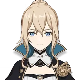 Portrait de Jean, Grande Maîtresse suppléante des Chevaliers de Favonius, dans Genshin Impact