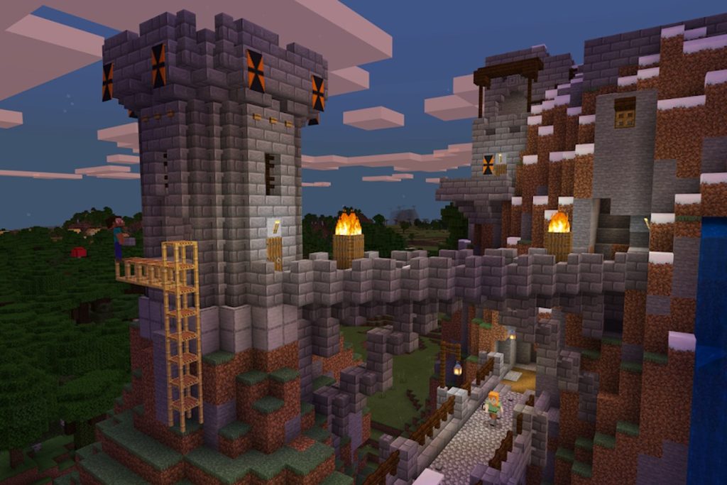Illustration officielle du jeu Minecraft