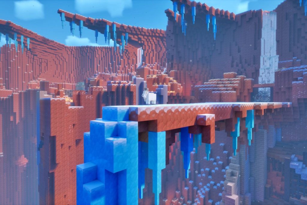Illustration officielle du jeu Minecraft