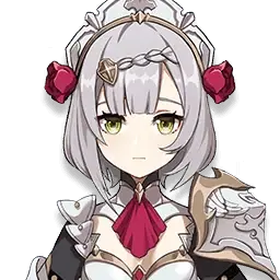 Portrait de Noëlle, servante de l'Ordre de Favonius, dans Genshin Impact