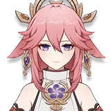 Yae Miko, personnage compatible avec Odette dans Genshin Impact
