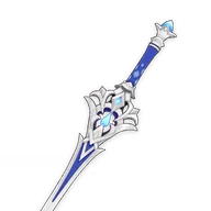 Final des profondeurs, épée 4 étoiles pour le build d'Odette dans Genshin Impact