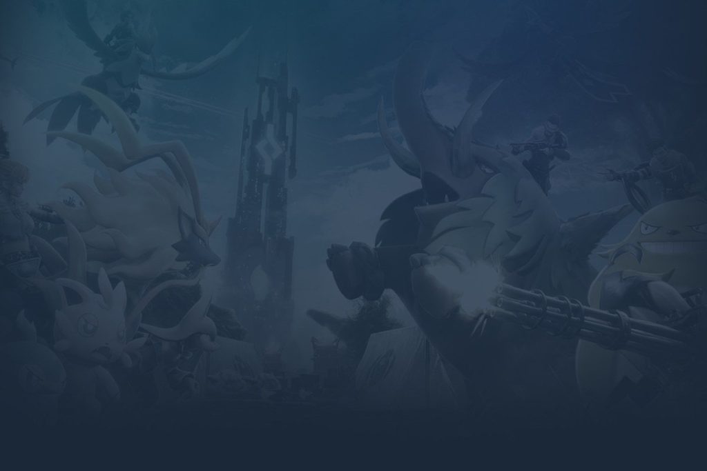 Illustration officielle du jeu Palworld