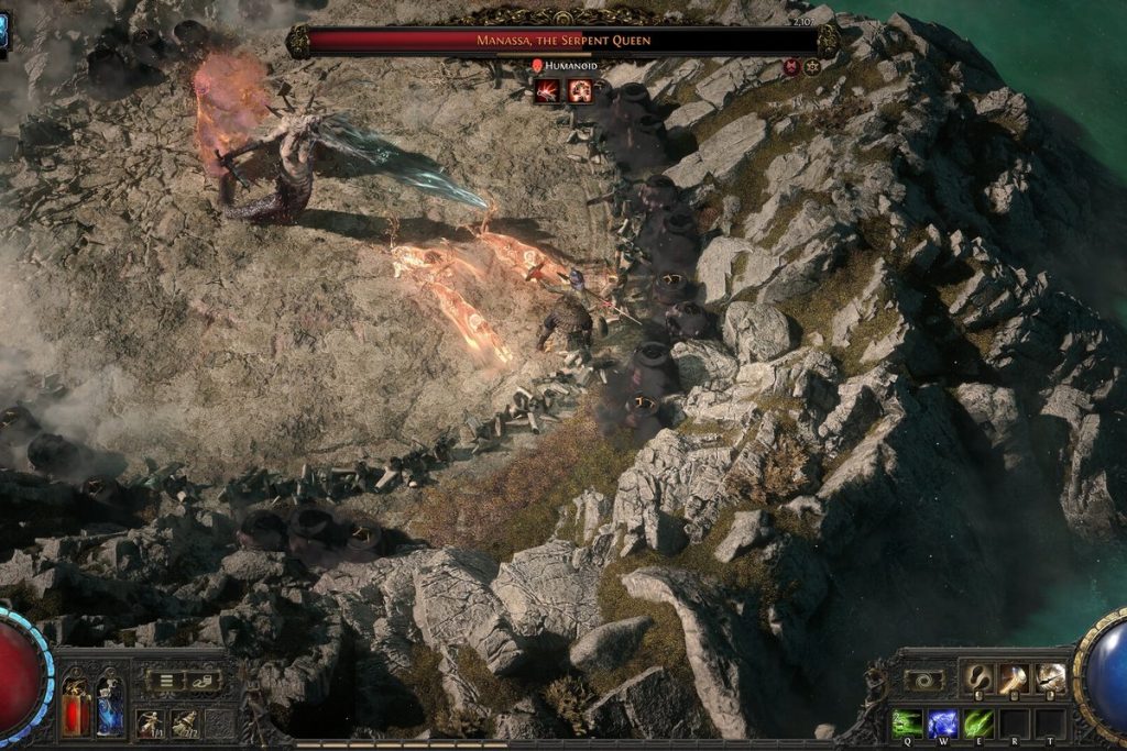 Illustration officielle du jeu Path of Exile