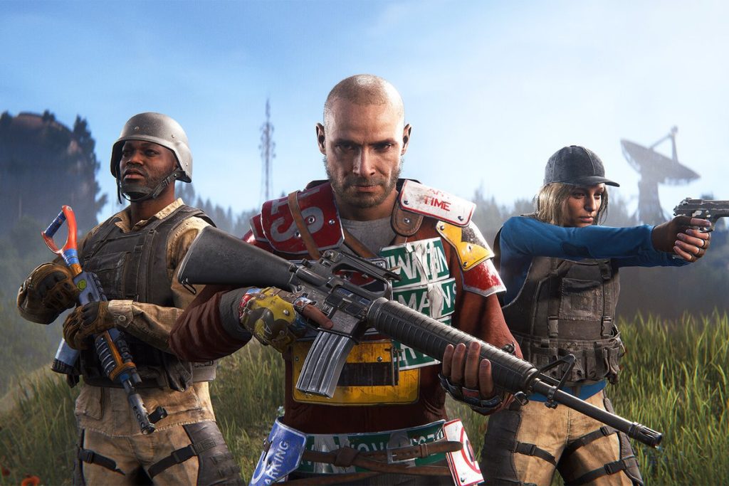 Illustration officielle du jeu Rust