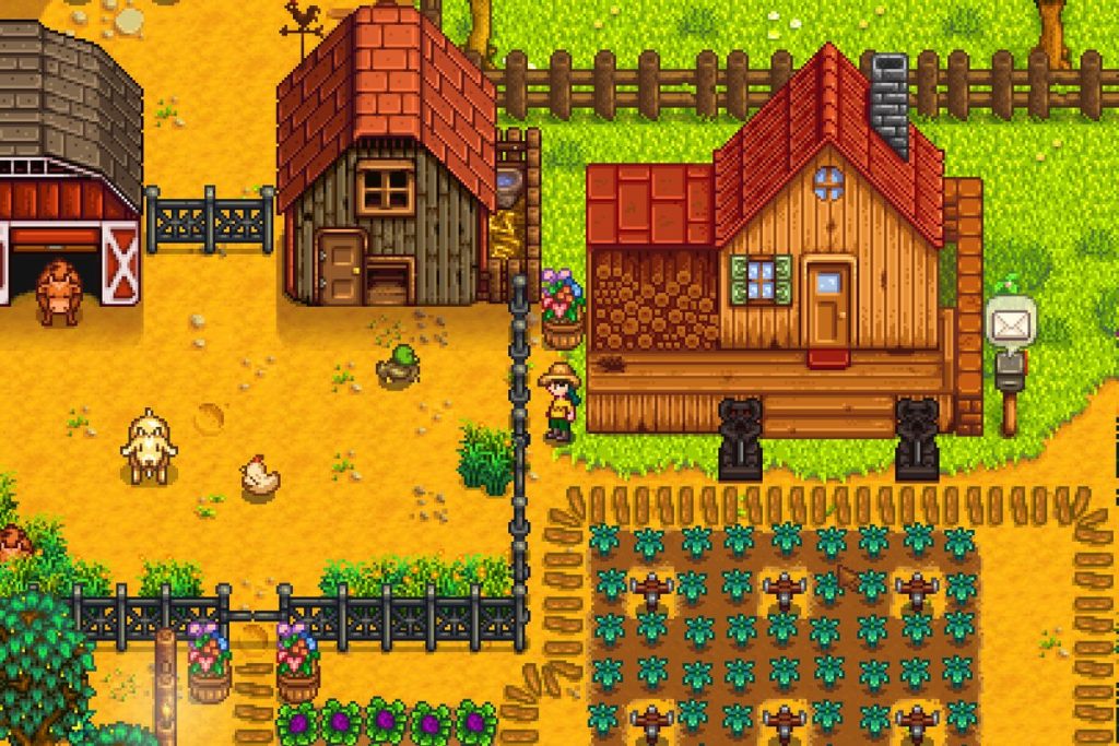 Illustration officielle du jeu Stardew Valley