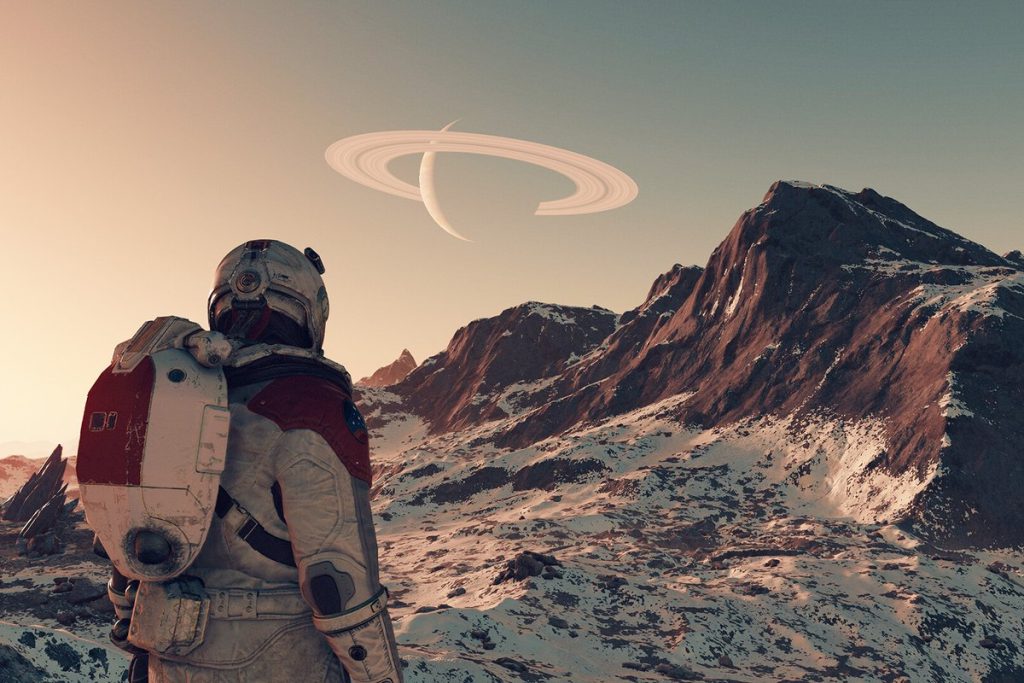 Illustration officielle du jeu Starfield
