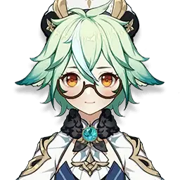 Portrait de Sucrose, alchimiste de l'Ordre de Favonius, dans Genshin Impact