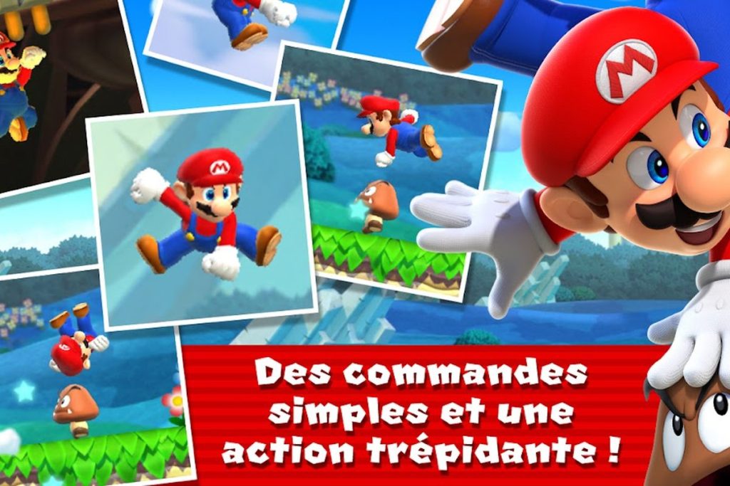 Illustration officielle du jeu Super Mario