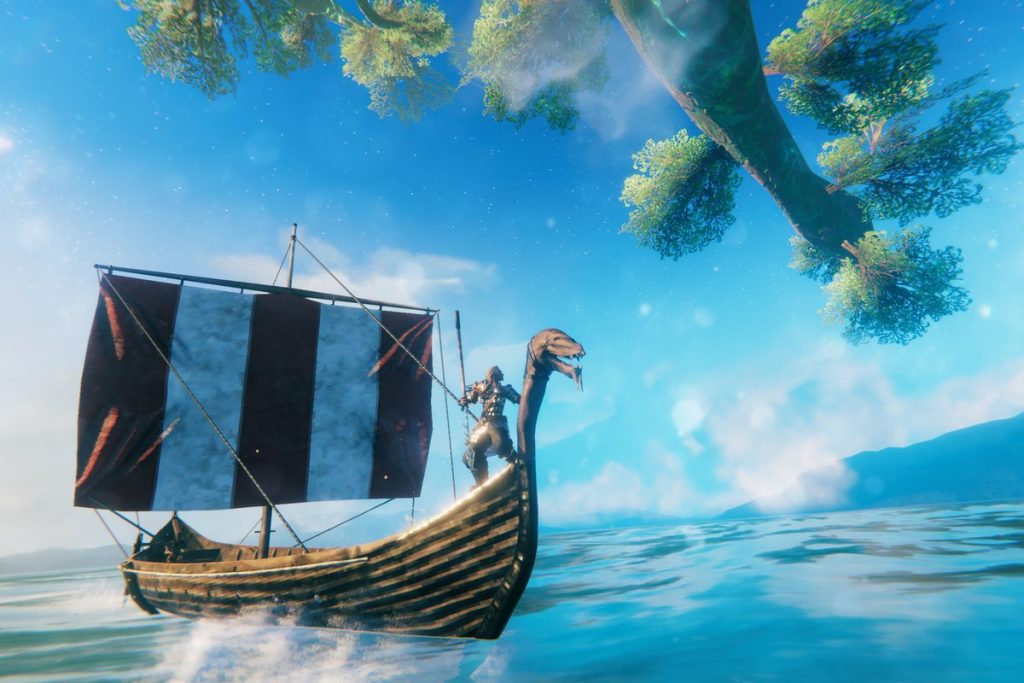 Illustration officielle du jeu Valheim