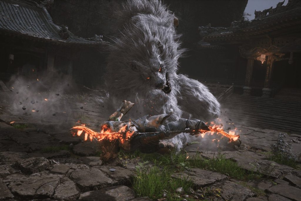 Illustration officielle du jeu Black Myth: Wukong