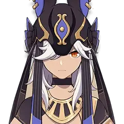 Portrait de Cyno, général mahamatra du Temple du silence, dans Genshin Impact