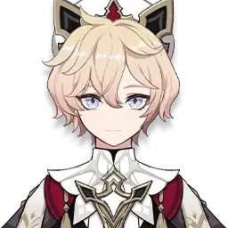 Portrait de Dahlia, diacre de l'Église de Favonius, dans Genshin Impact