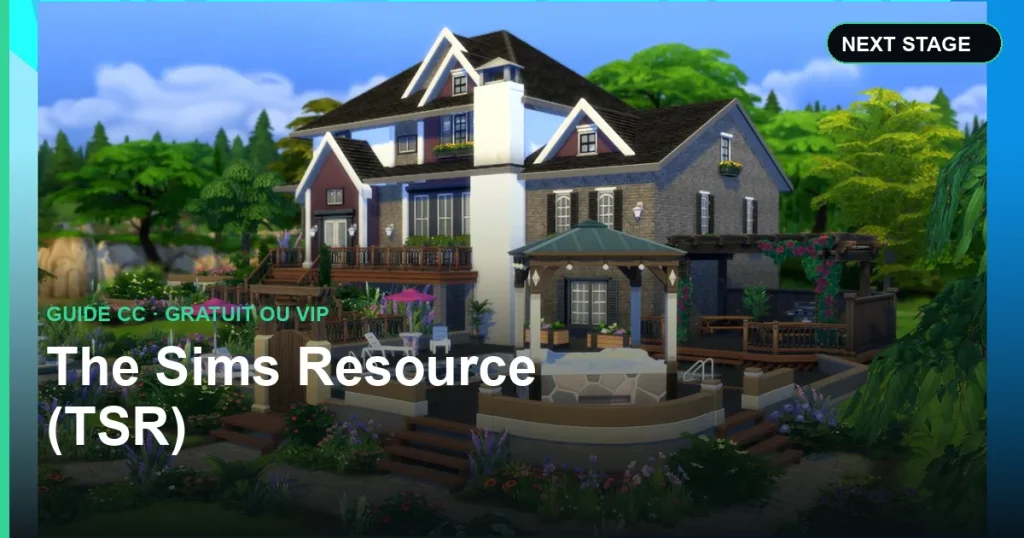 The Sims Resource (TSR) : comment télécharger des CC pour Les Sims 4