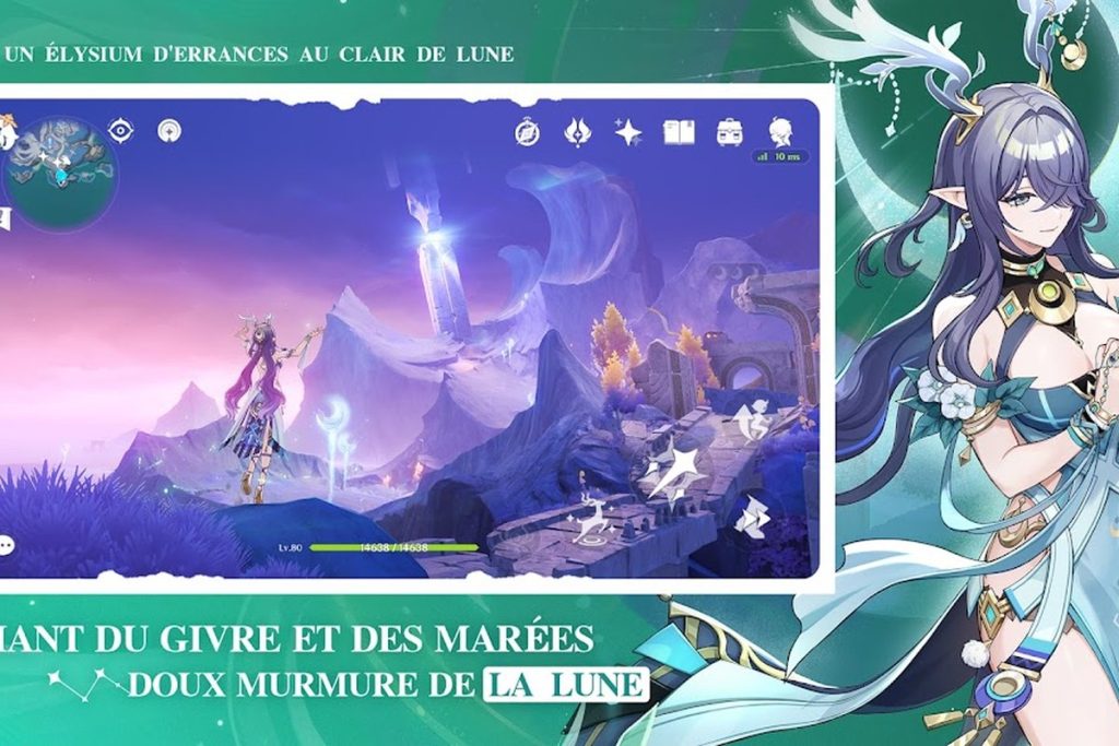 Illustration officielle du jeu Genshin Impact